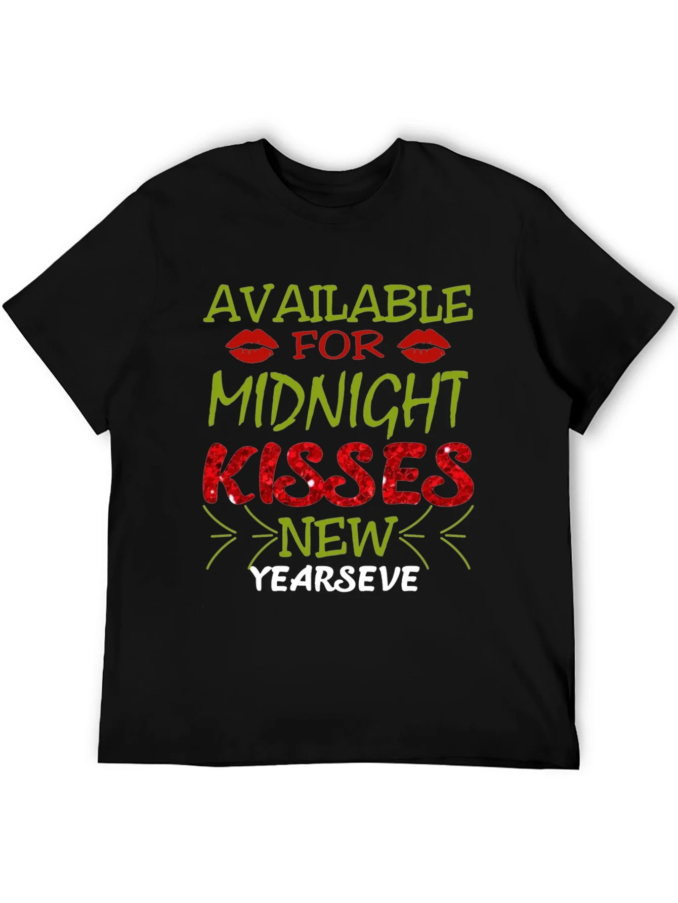 Midnight Kisses New Years Eve T-Shirt
