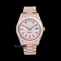 Moissanite Rolex Watch