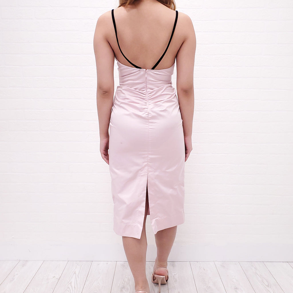 N°21 PINK RUCHED DRESS - SIZE 38