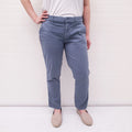 NILI LOTAN BLUE STRIPE TROUSERS - SIZE 6