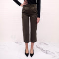 NILI LOTAN GREEN CARGO PANTS - SIZE 00