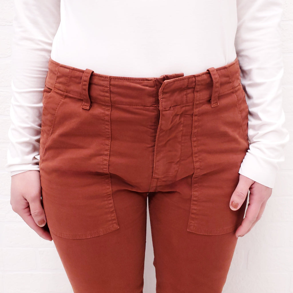 NILI LOTAN RUST 'JENNA' PANTS - SIZE 0