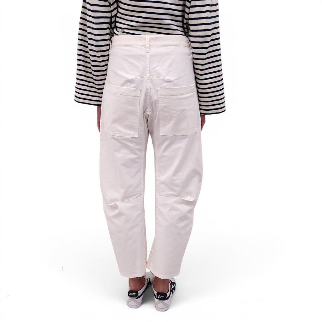NILI LOTAN WHITE 'SHON' PANTS - SIZE 0