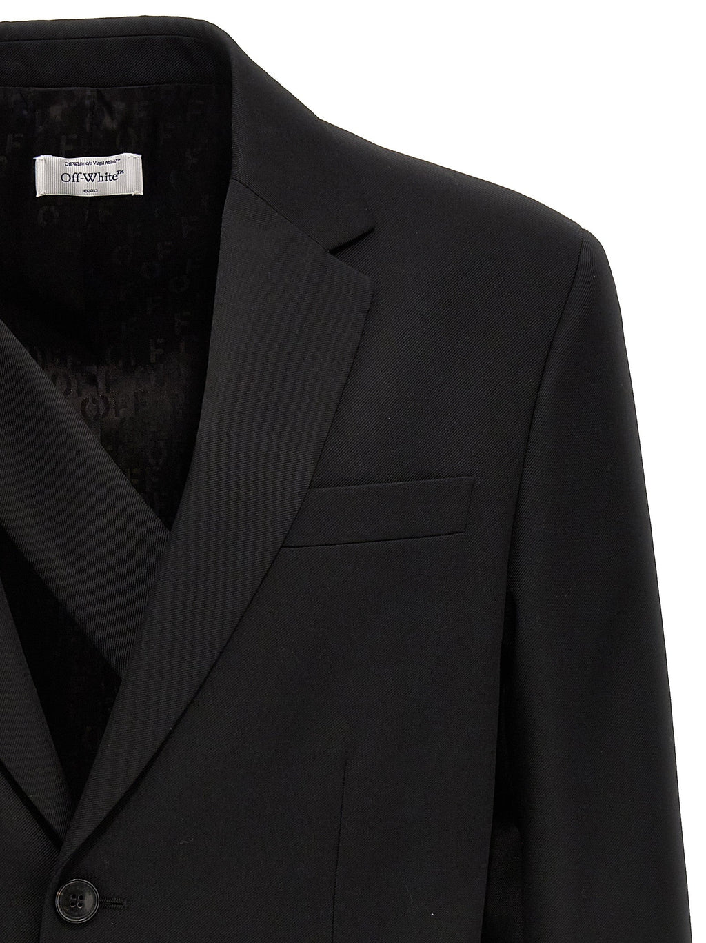 Off-White Men 'Ow Embroidery' Blazer