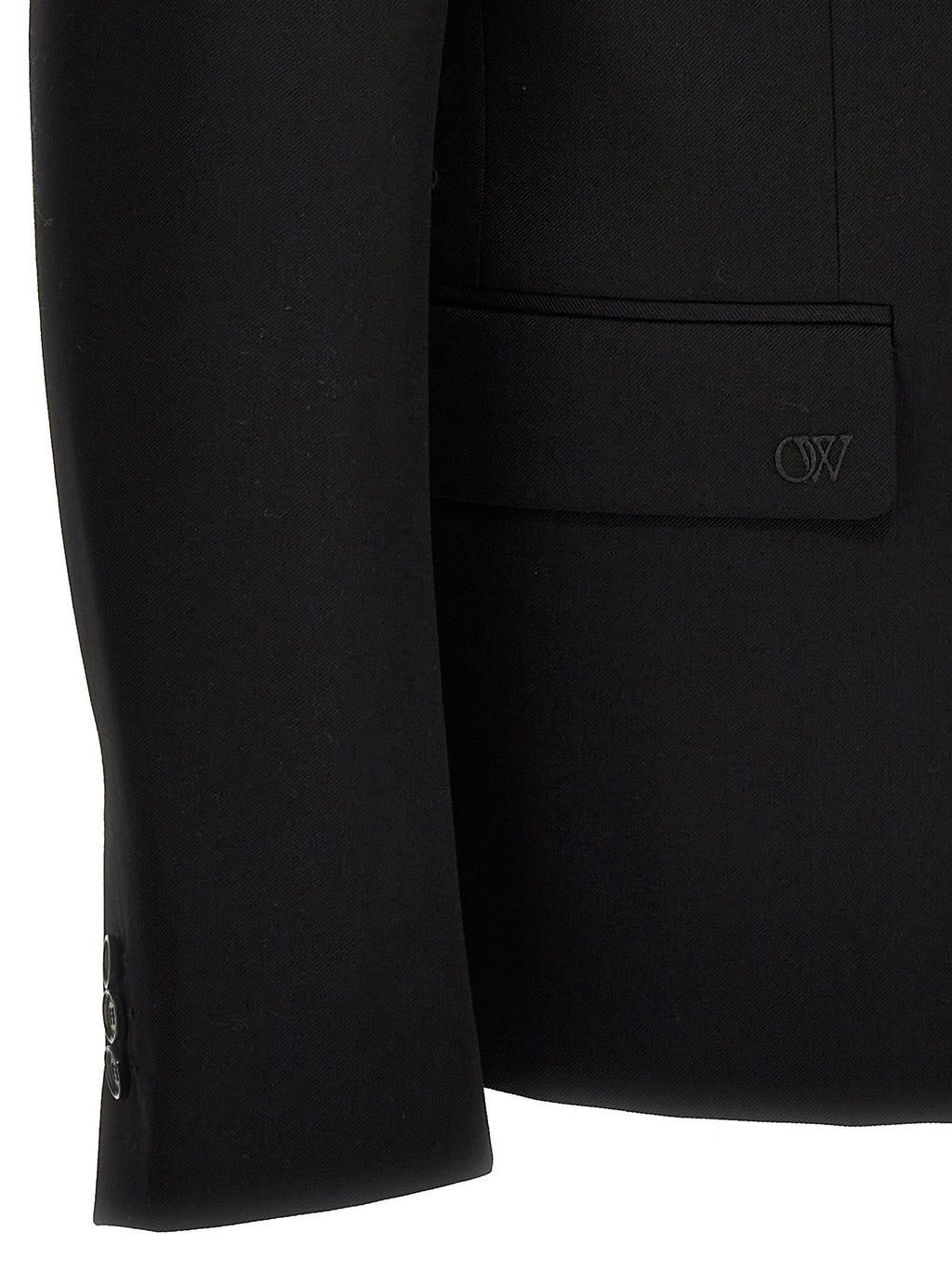 Off-White Men 'Ow Embroidery' Blazer