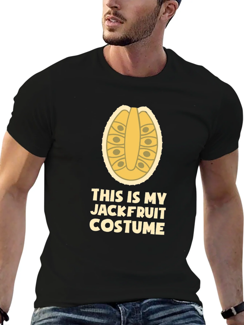 Funny Jackfruit Costume T-Shirt - Foodie Halloween Tee