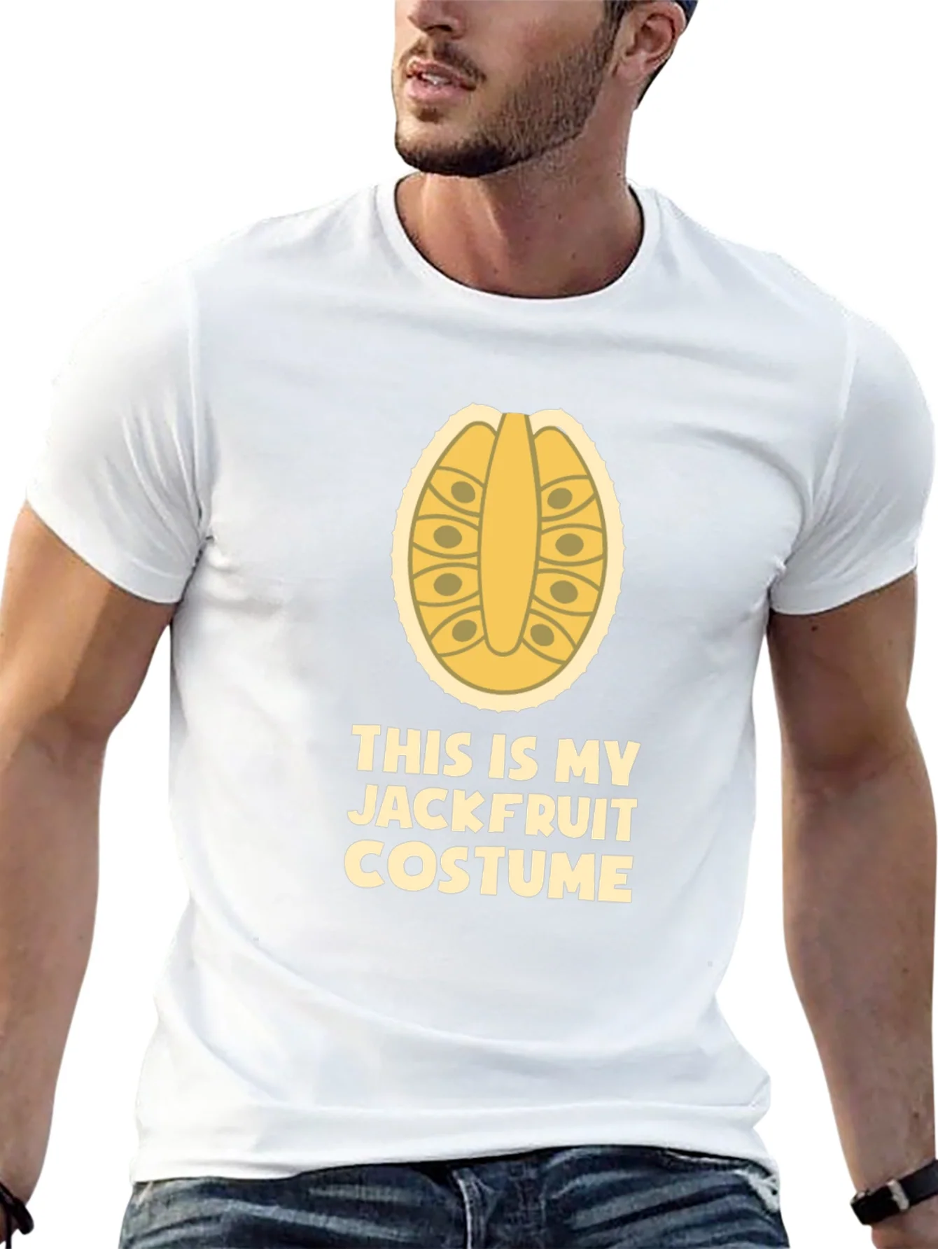 Funny Jackfruit Costume T-Shirt - Foodie Halloween Tee