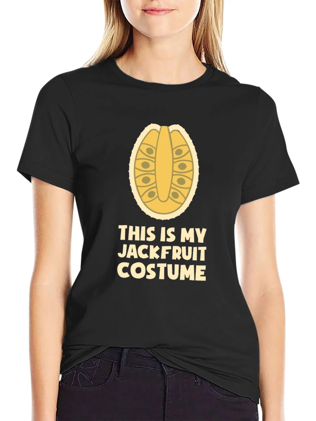 Funny Jackfruit Costume T-Shirt - Foodie Halloween Tee
