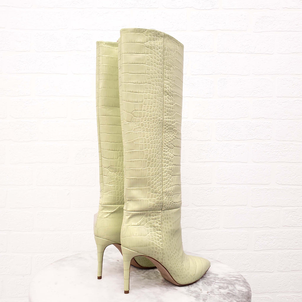 PARIS TEXAS GREEN BOOTS - SIZE 39