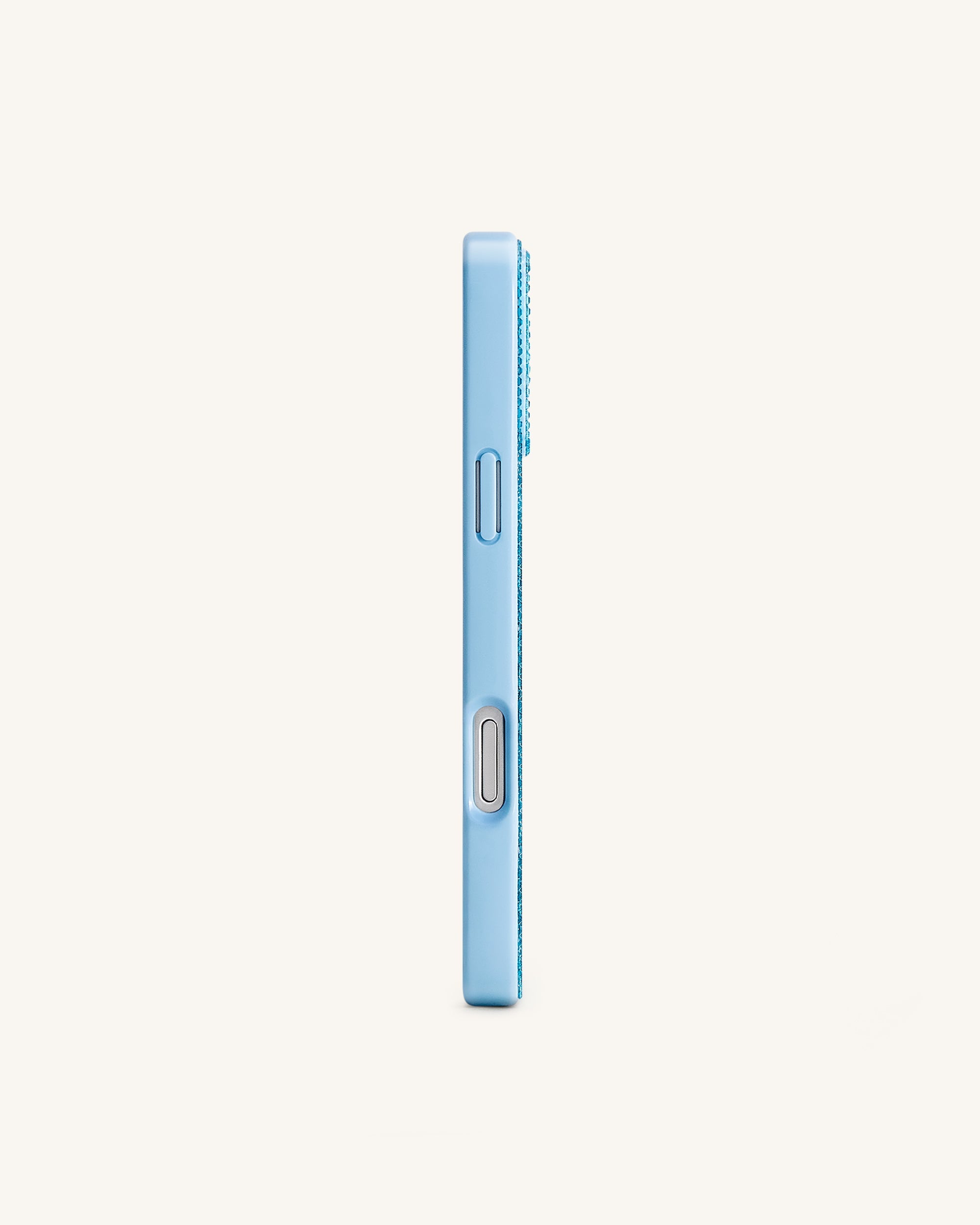 Olive Martini Artificial Crystal Phone Case - Light Blue