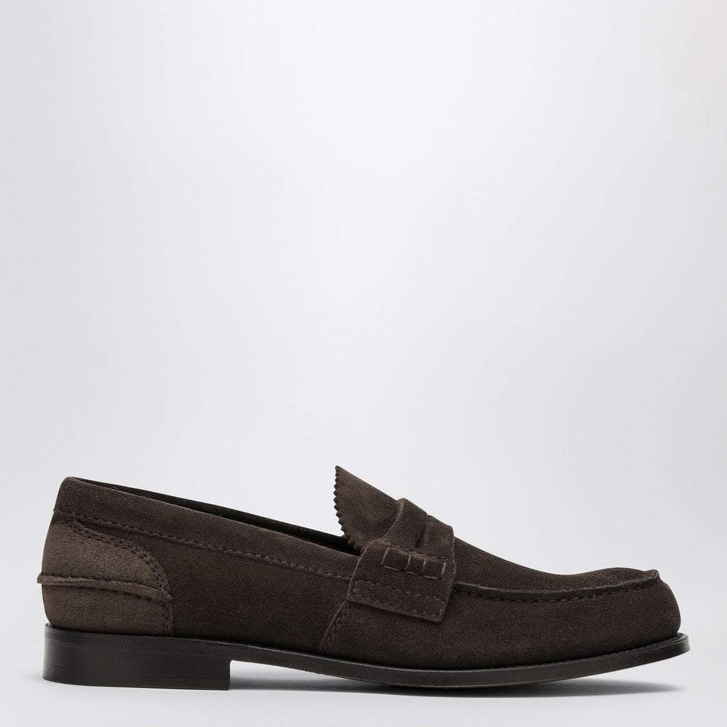 Church's Brown Pembrey Moccasin In Suede Men