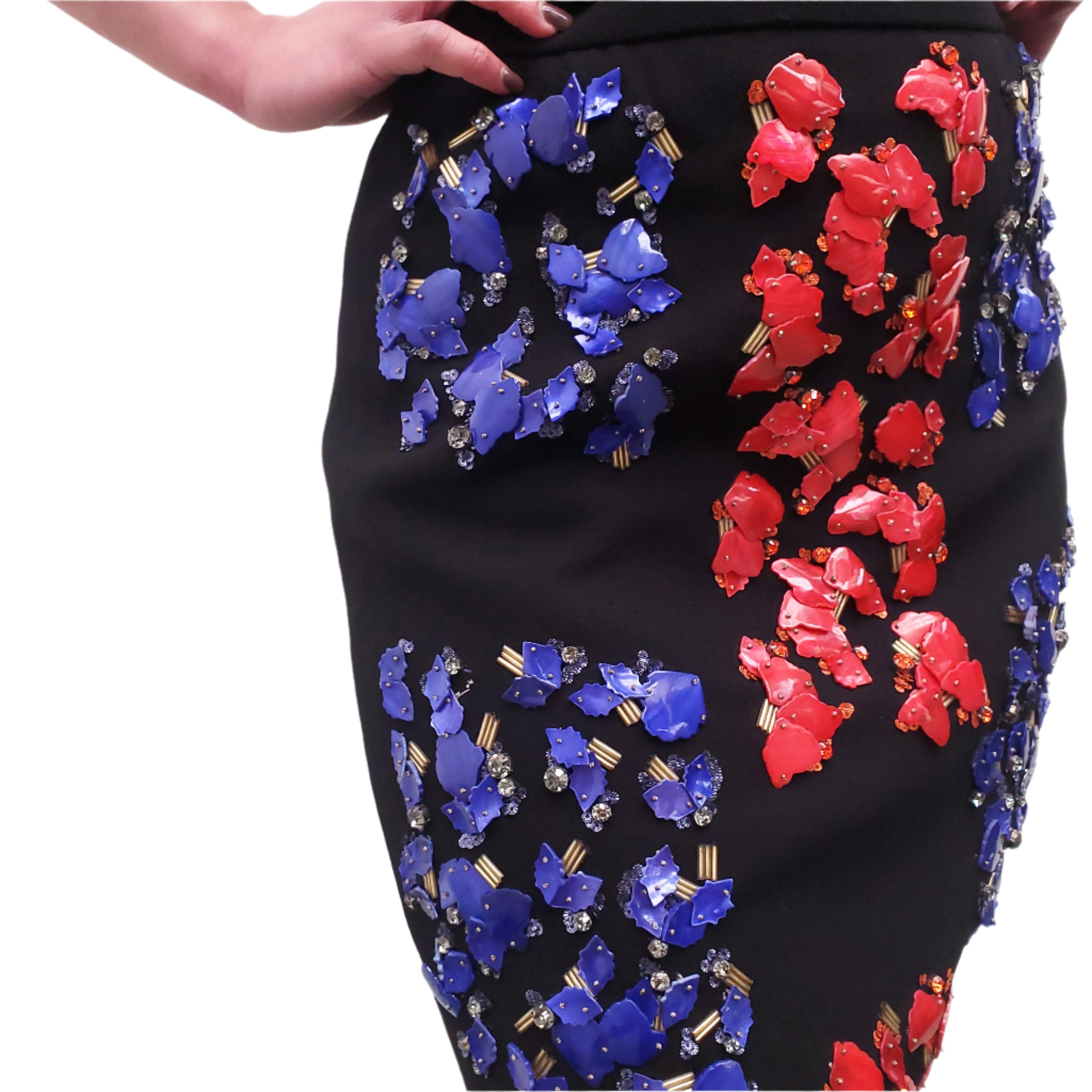 PETER PILOTTO SEQUIN SKIRT - SIZE 10