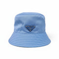 PRADA BABY BLUE RE-EDITION NYLON BUCKET HAT- SIZE M