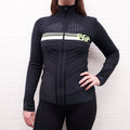 PRADA BLACK ATHLETIC ZIP UP - SIZE S