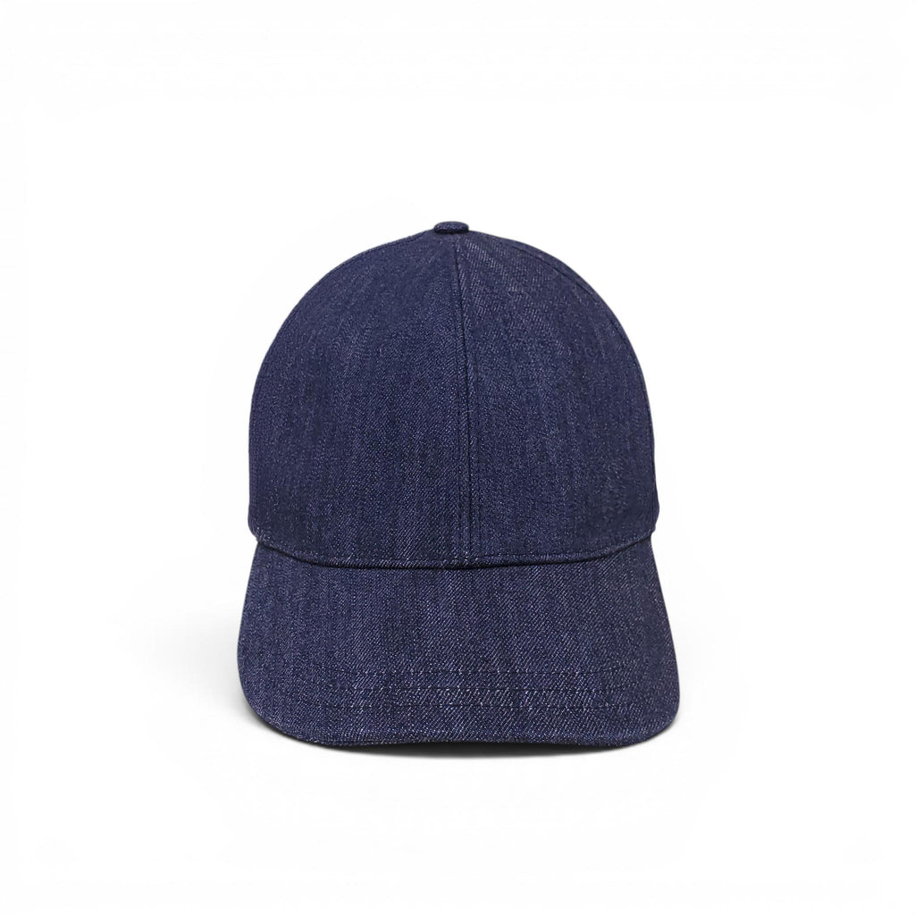 PRADA DENIM BASEBALL HAT - SIZE L