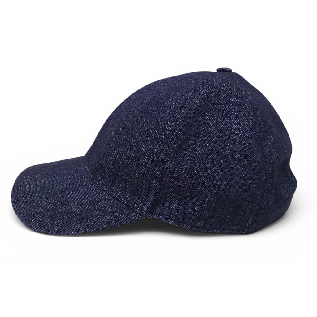PRADA DENIM BASEBALL HAT - SIZE L