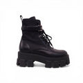 PRADA MOTO BOOTS - SIZE 35.5