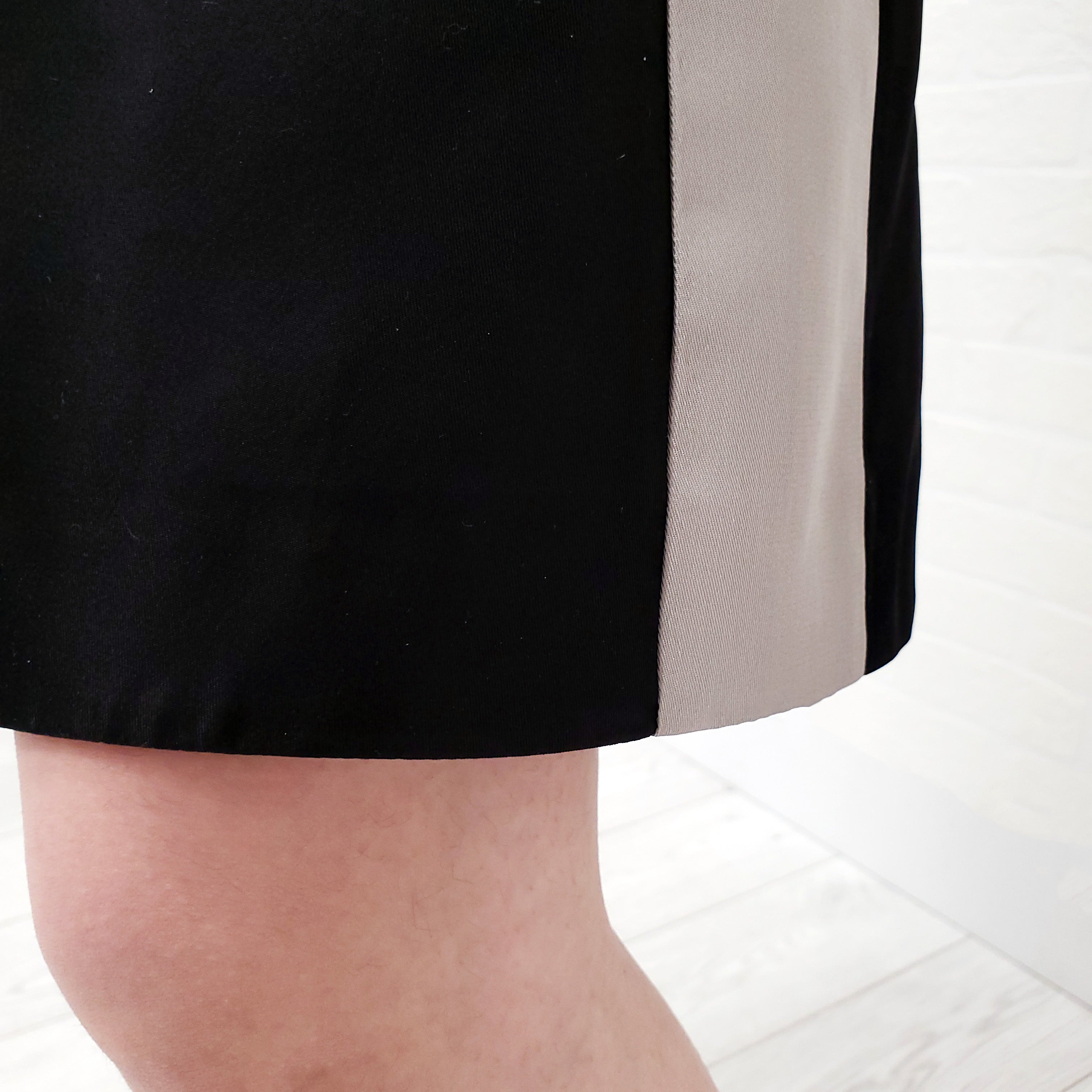 PRADA SATIN DRESS WITH BOW - SIZE 38