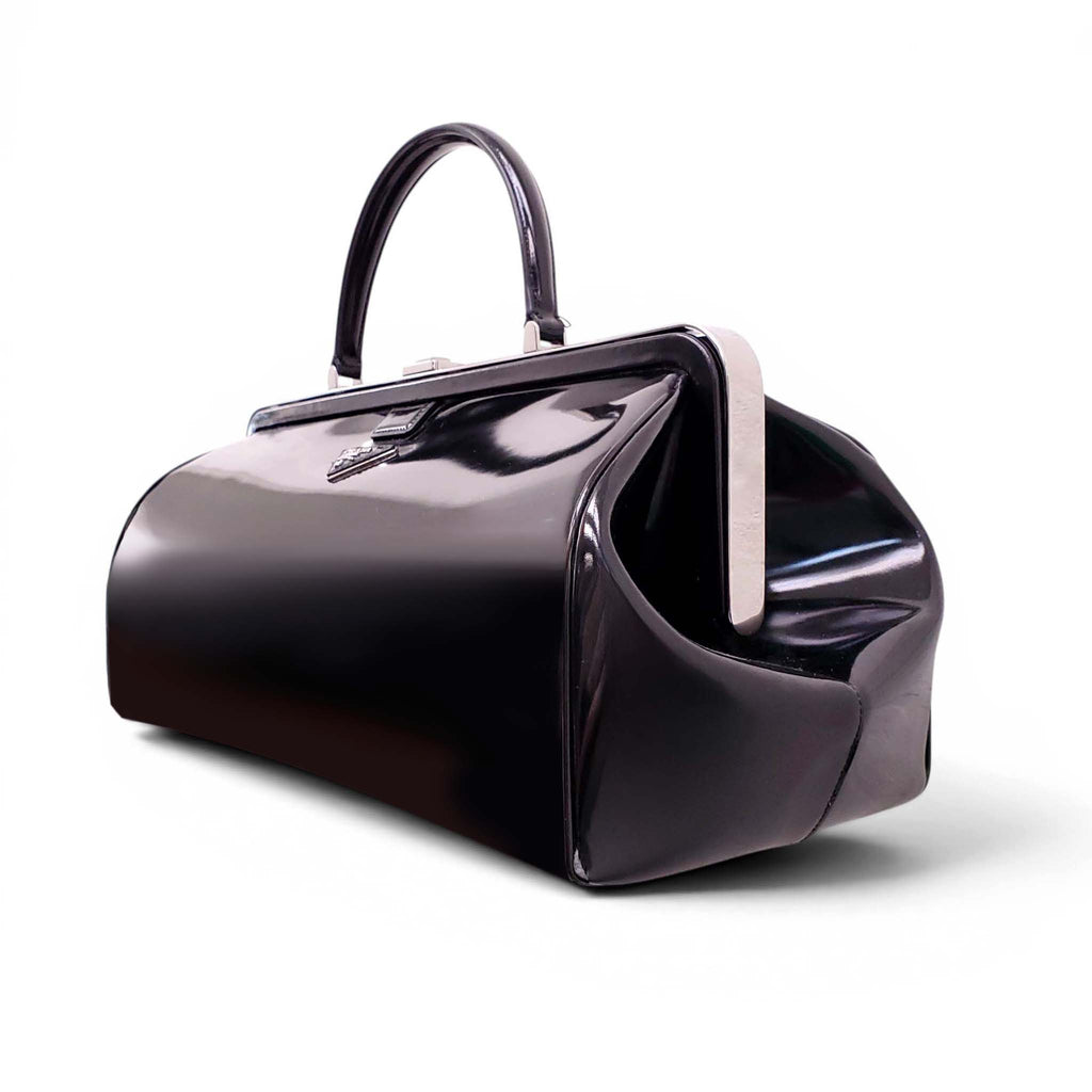 PRADA SPAZZOLATO BORSA CERNIERA BAG