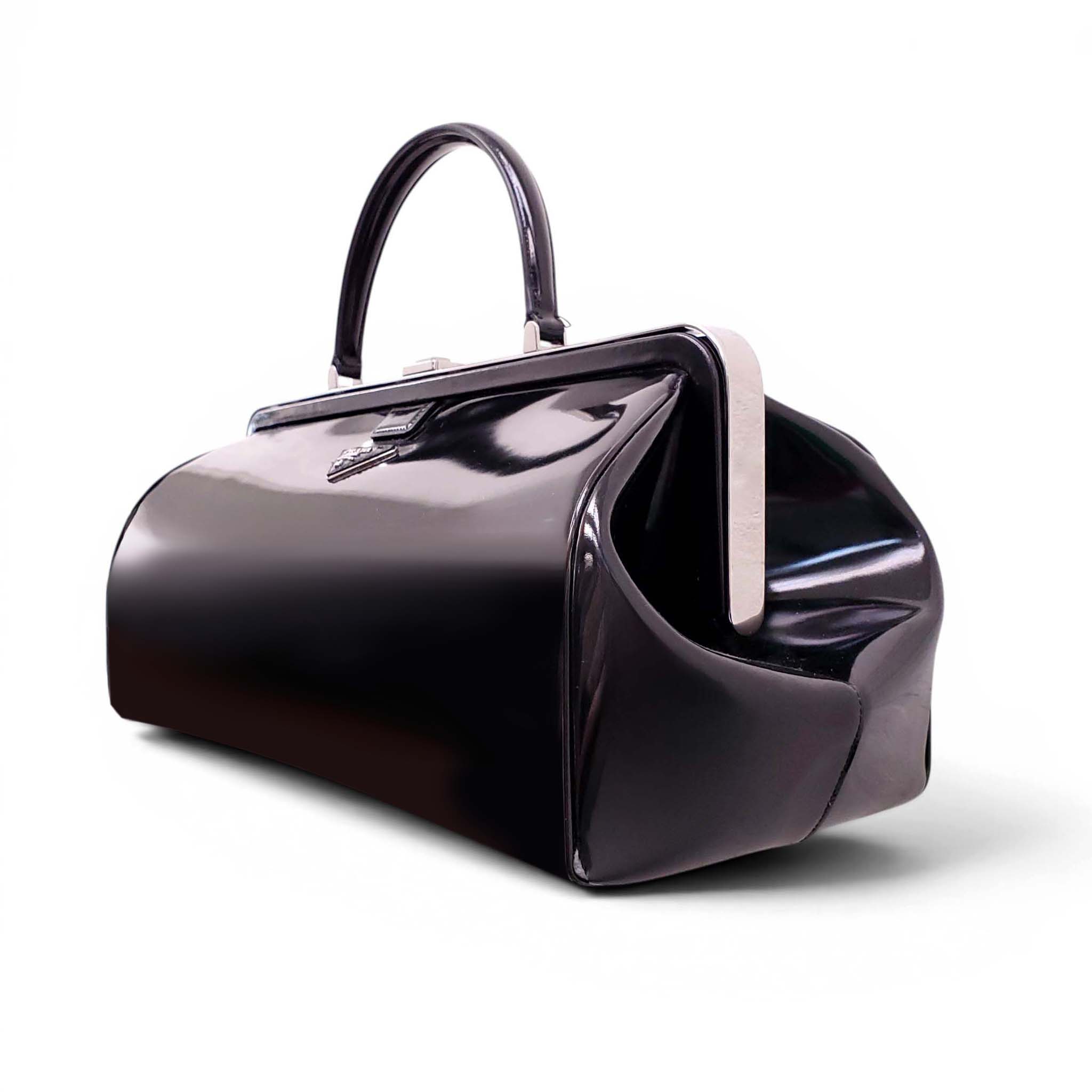 PRADA SPAZZOLATO BORSA CERNIERA BAG