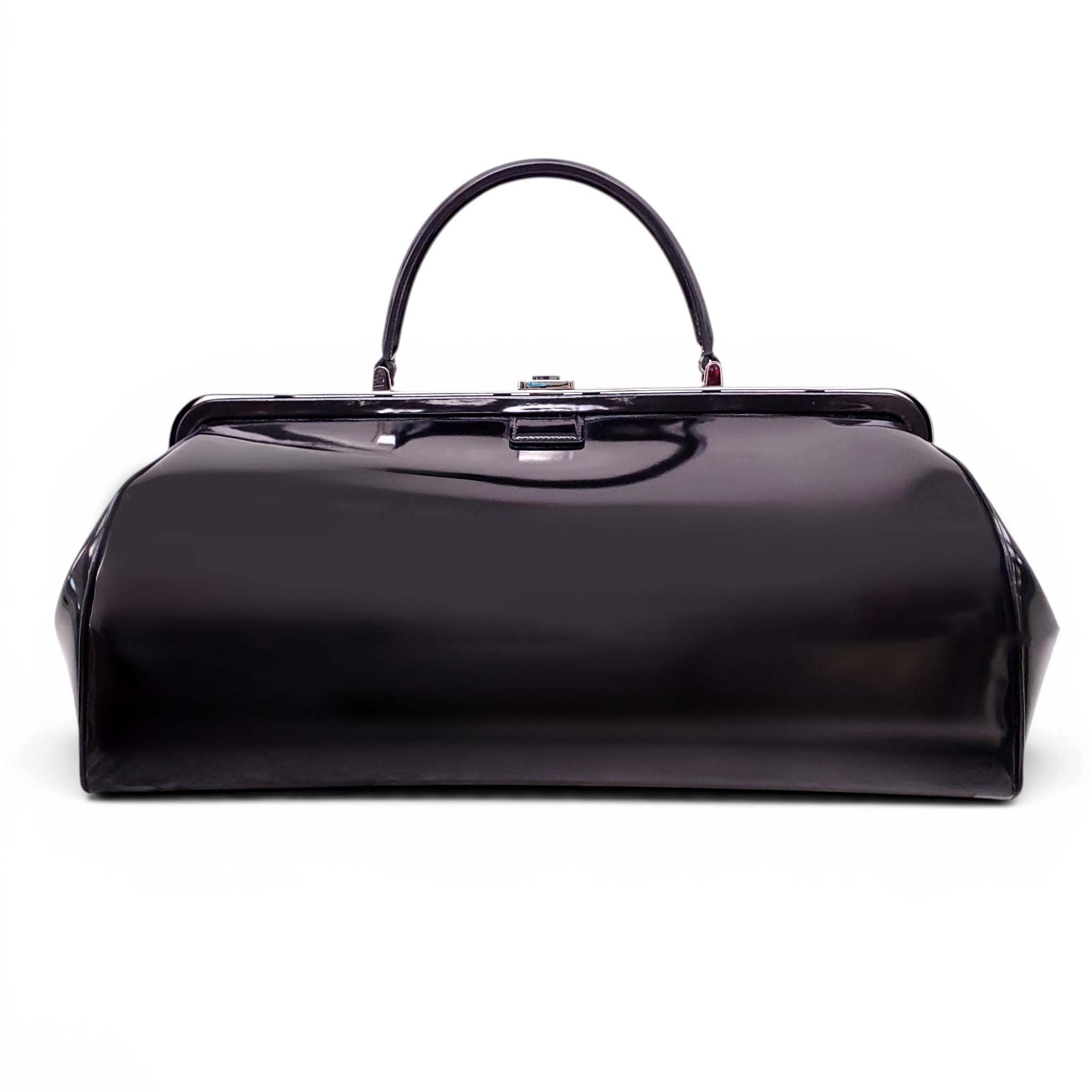 PRADA SPAZZOLATO BORSA CERNIERA BAG