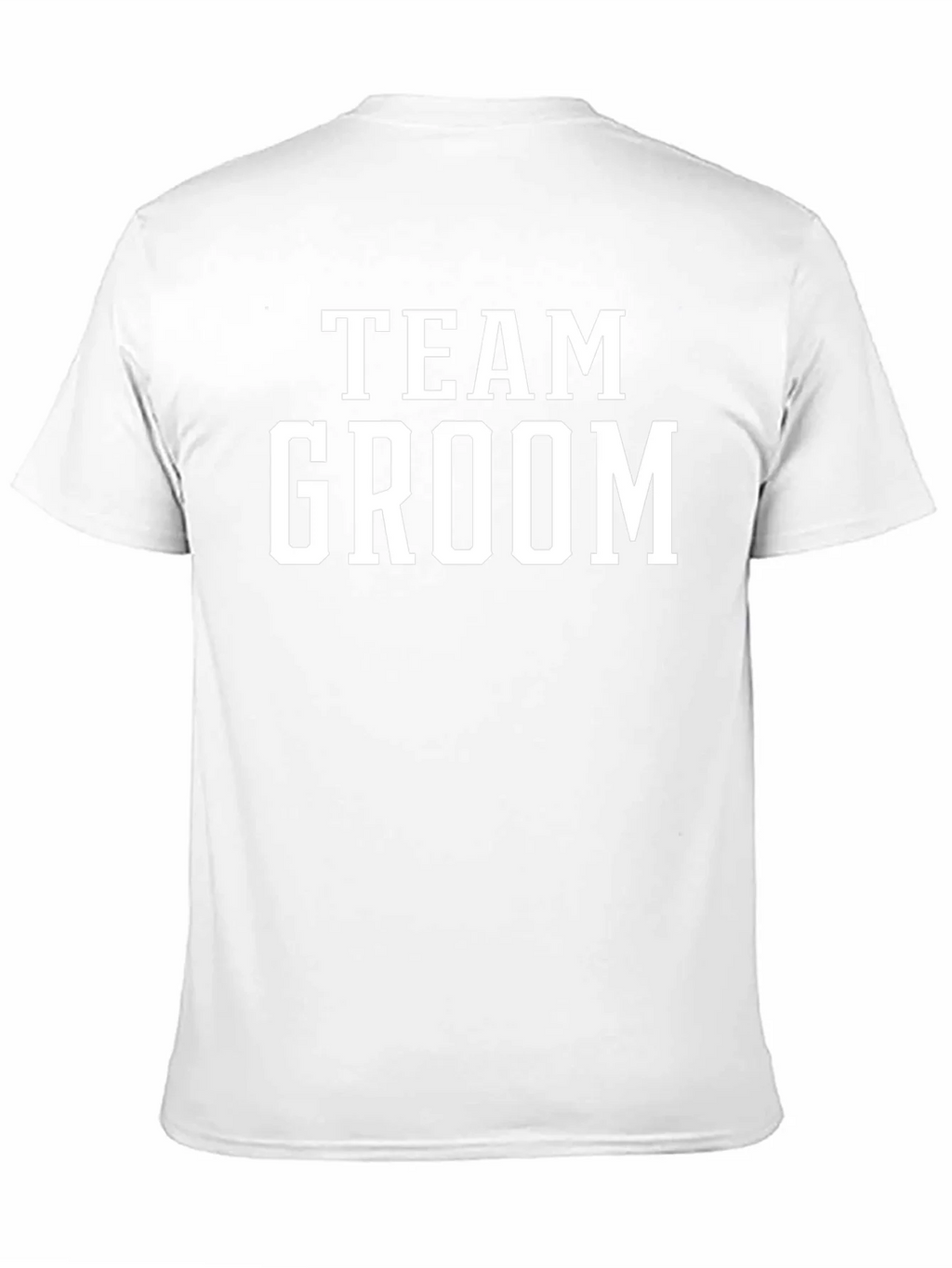 Team Groom Black T-Shirt
