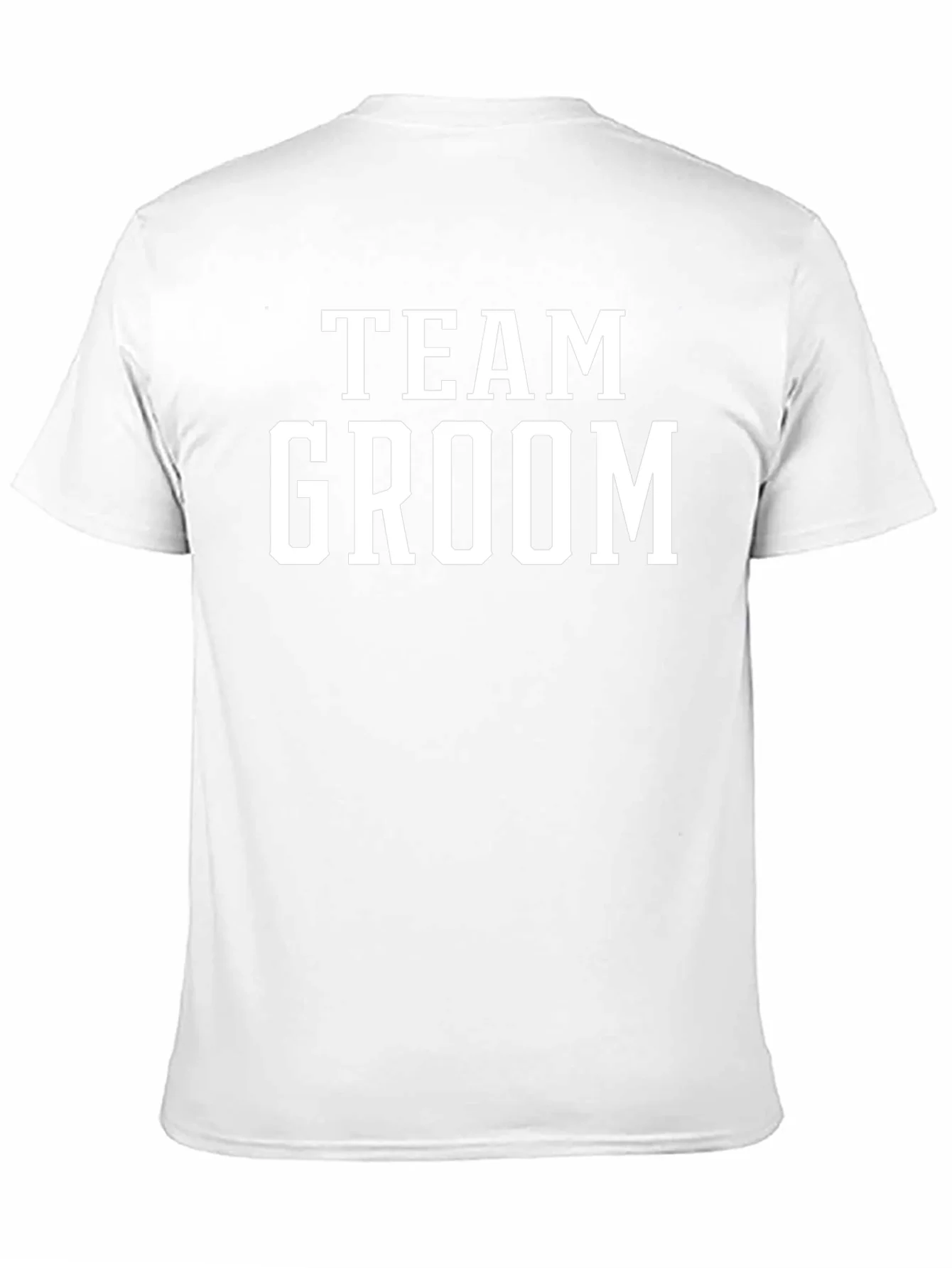 Team Groom Black T-Shirt