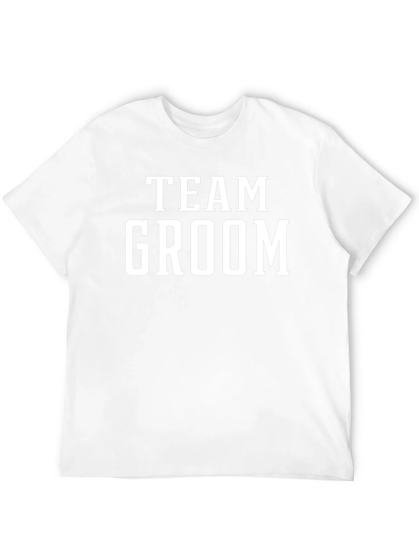 Team Groom Black T-Shirt
