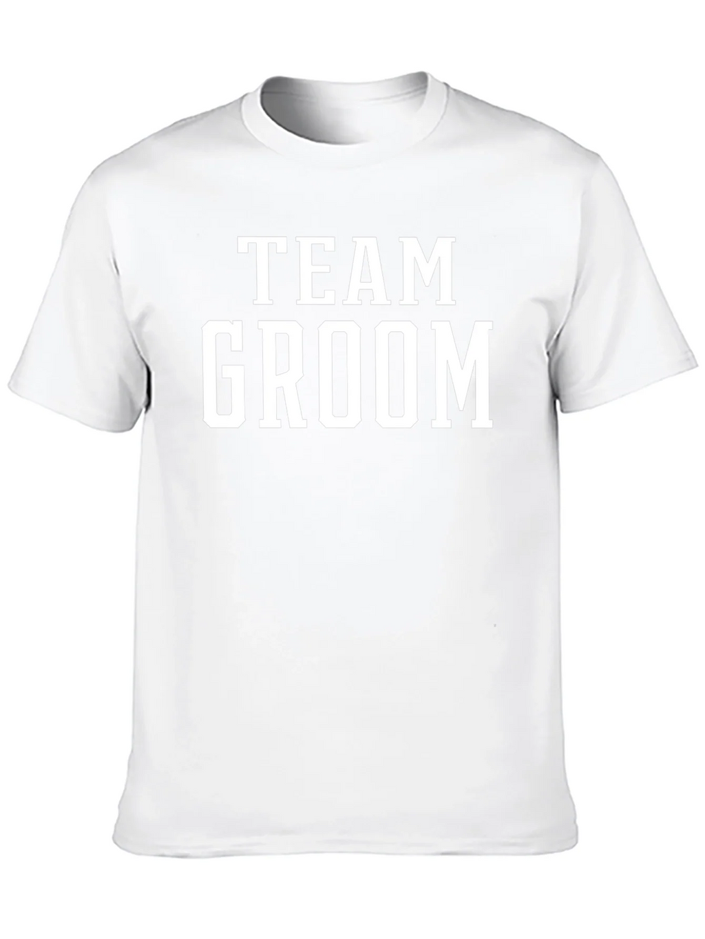 Team Groom Black T-Shirt