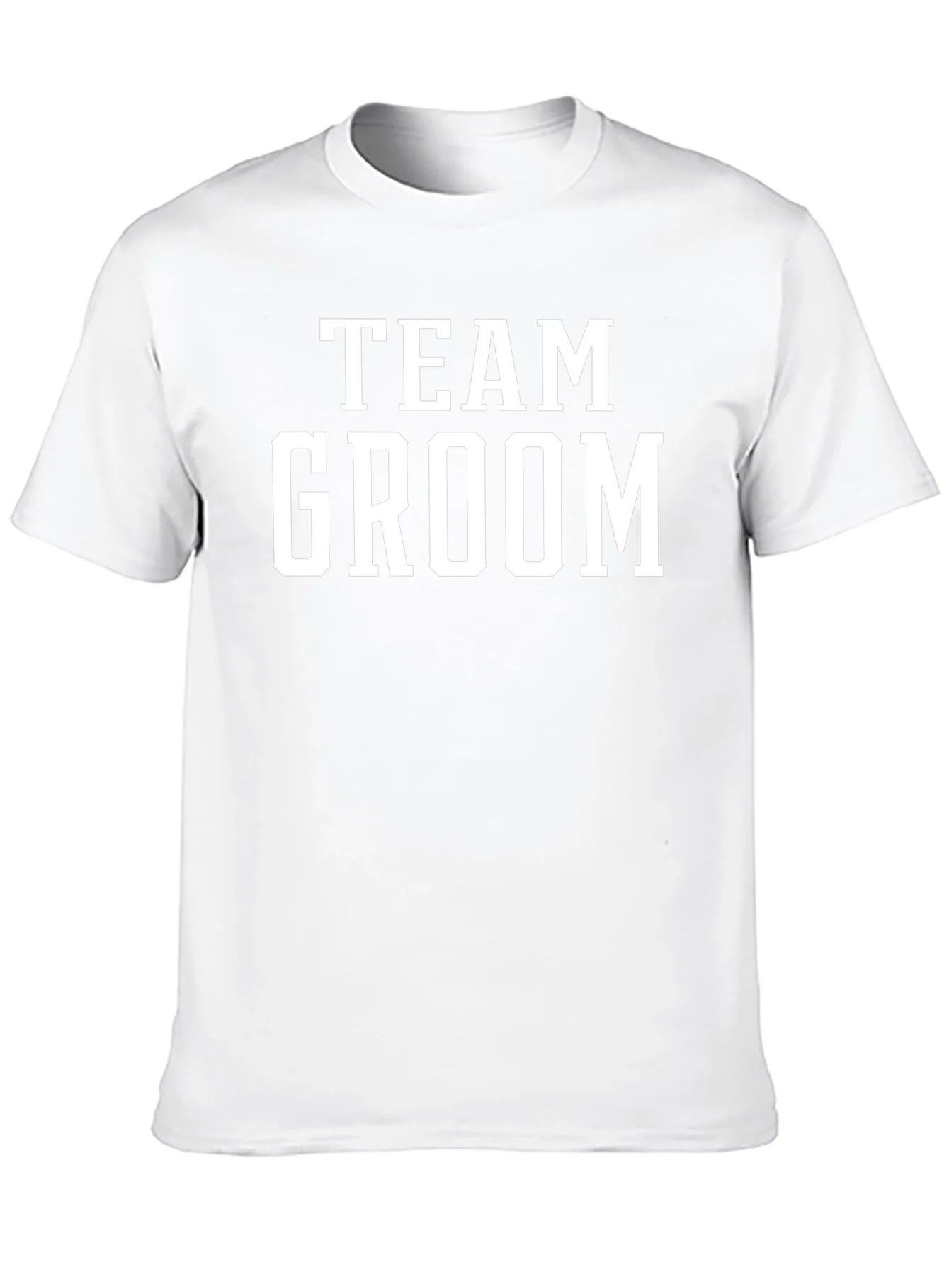 Team Groom Black T-Shirt