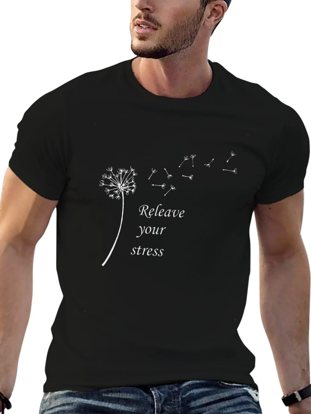 Relaxing Dandelion Stress Relief T-Shirt