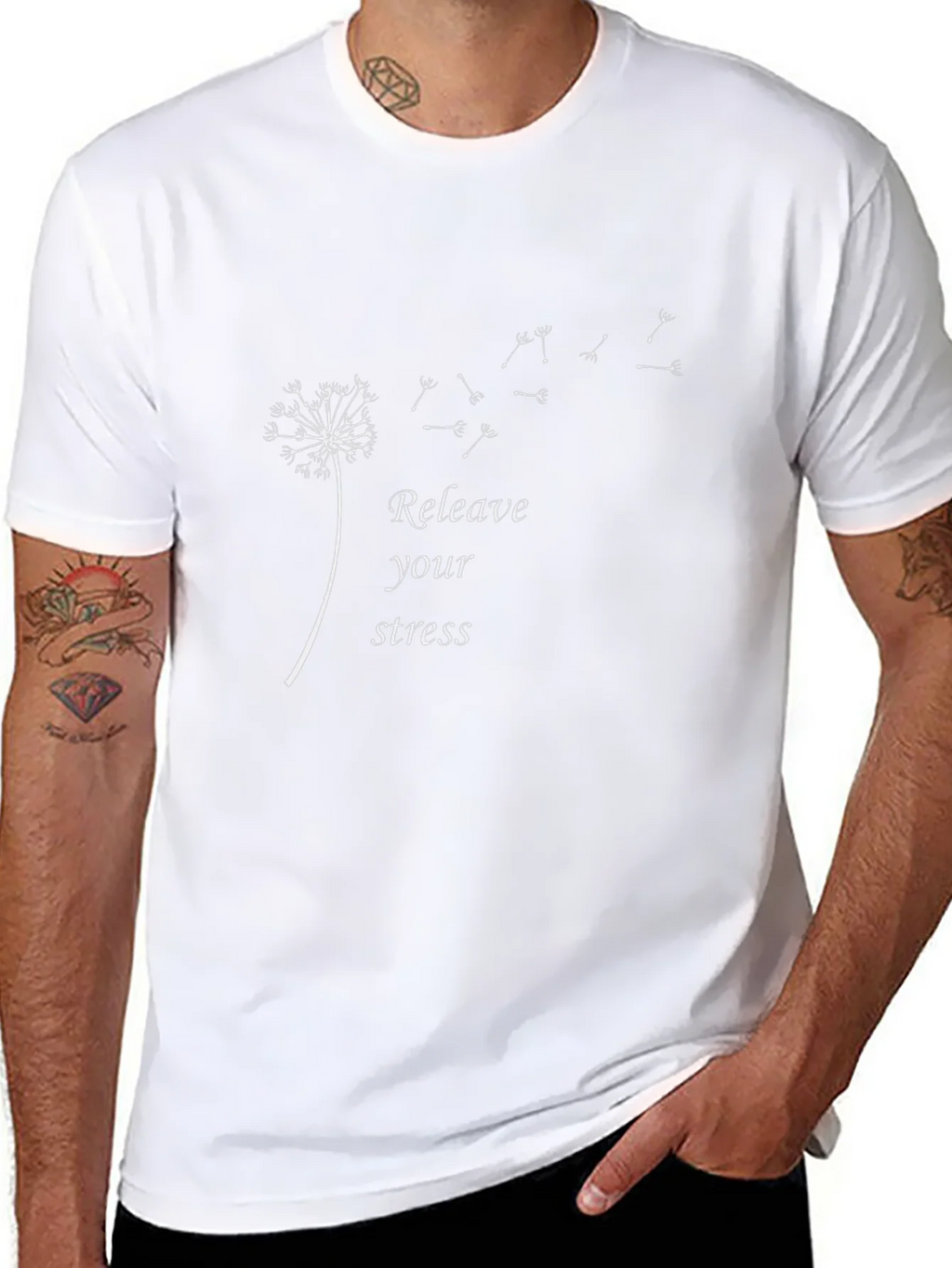 Relaxing Dandelion Stress Relief T-Shirt