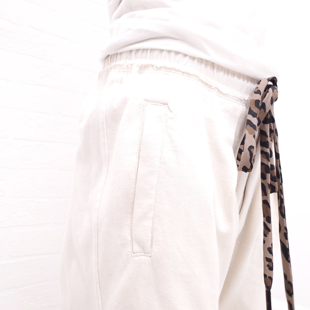 R13 CREAM HAREM SWEATPANTS - SIZE XS