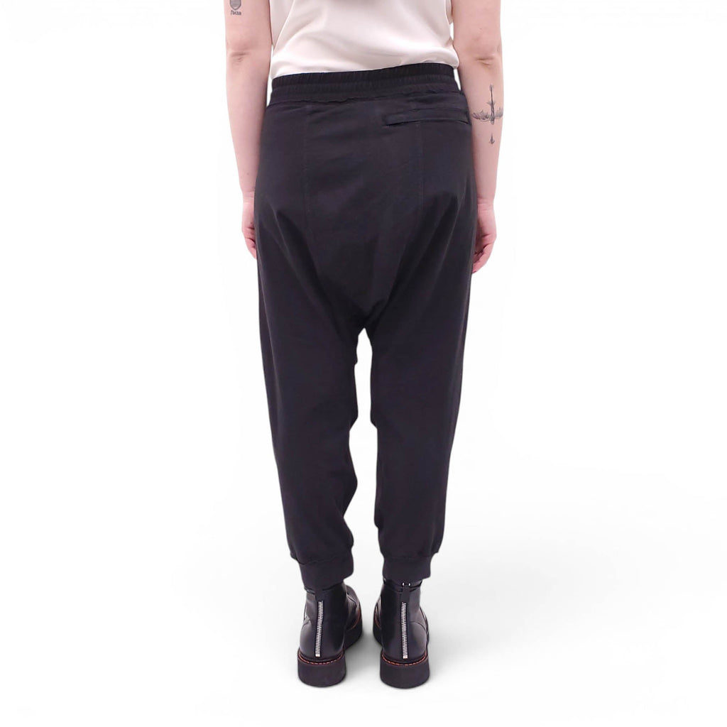 R13 HAREM PANTS WITH LEOPARD TIE DETAIL - SIZE S