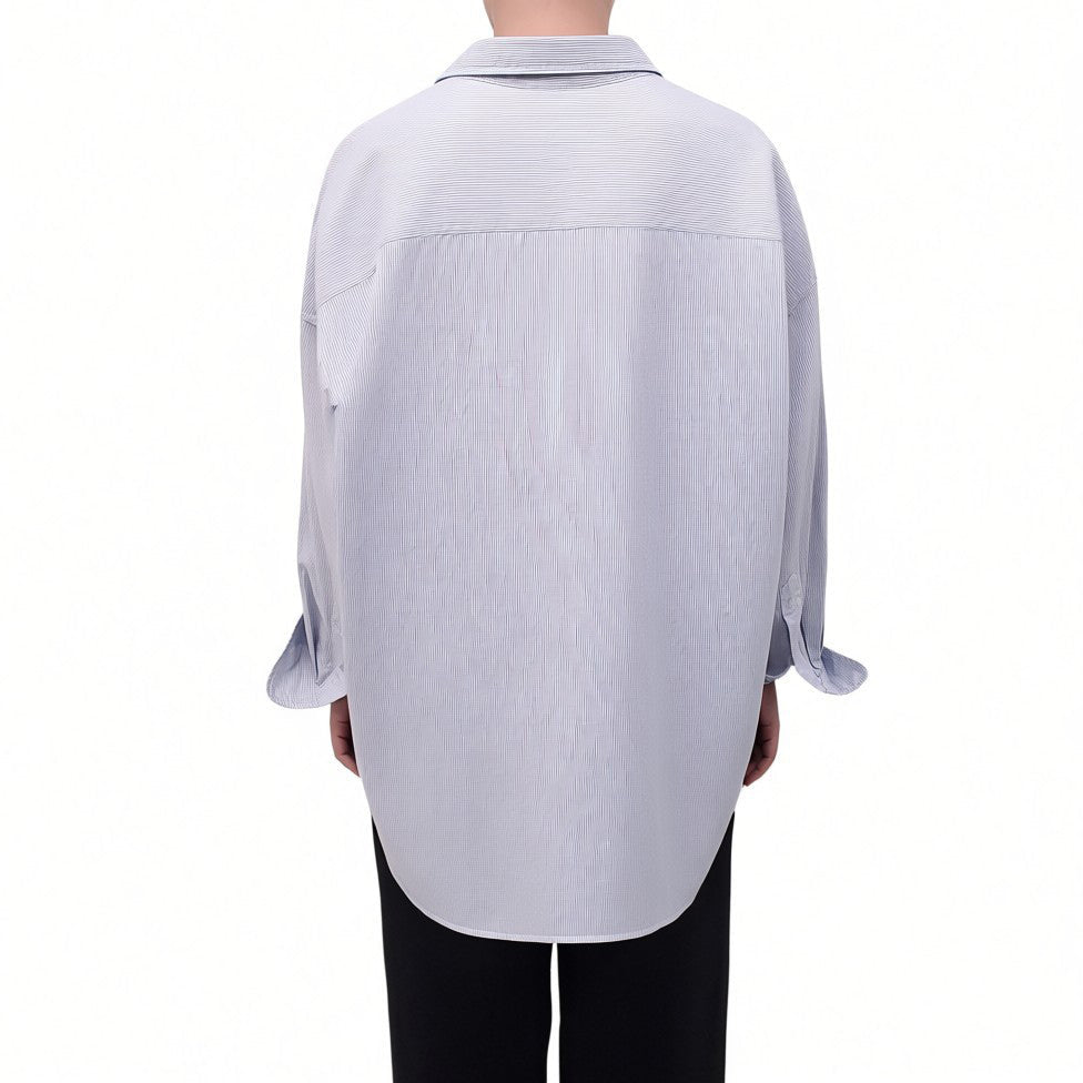 R13 STRIPED BLOUSE - SIZE S