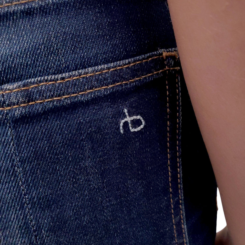 RAG & BONE DARK WASH JEANS - SIZE 26
