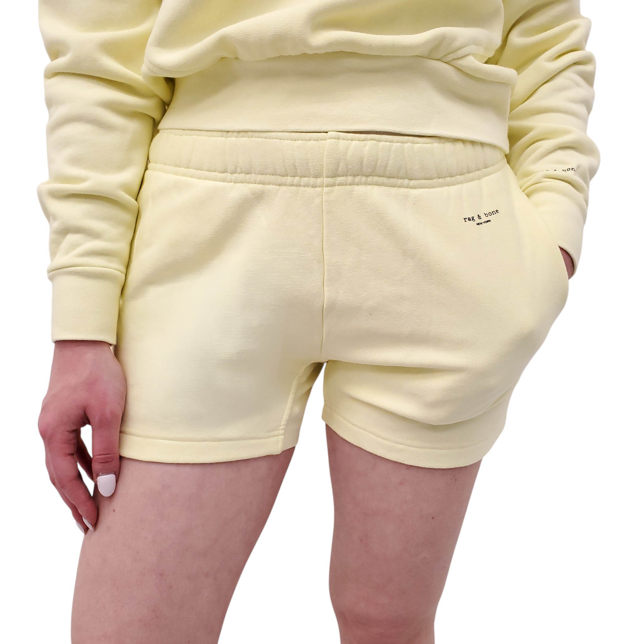 RAG & BONE YELLOW SHORTS SET - SIZE XS