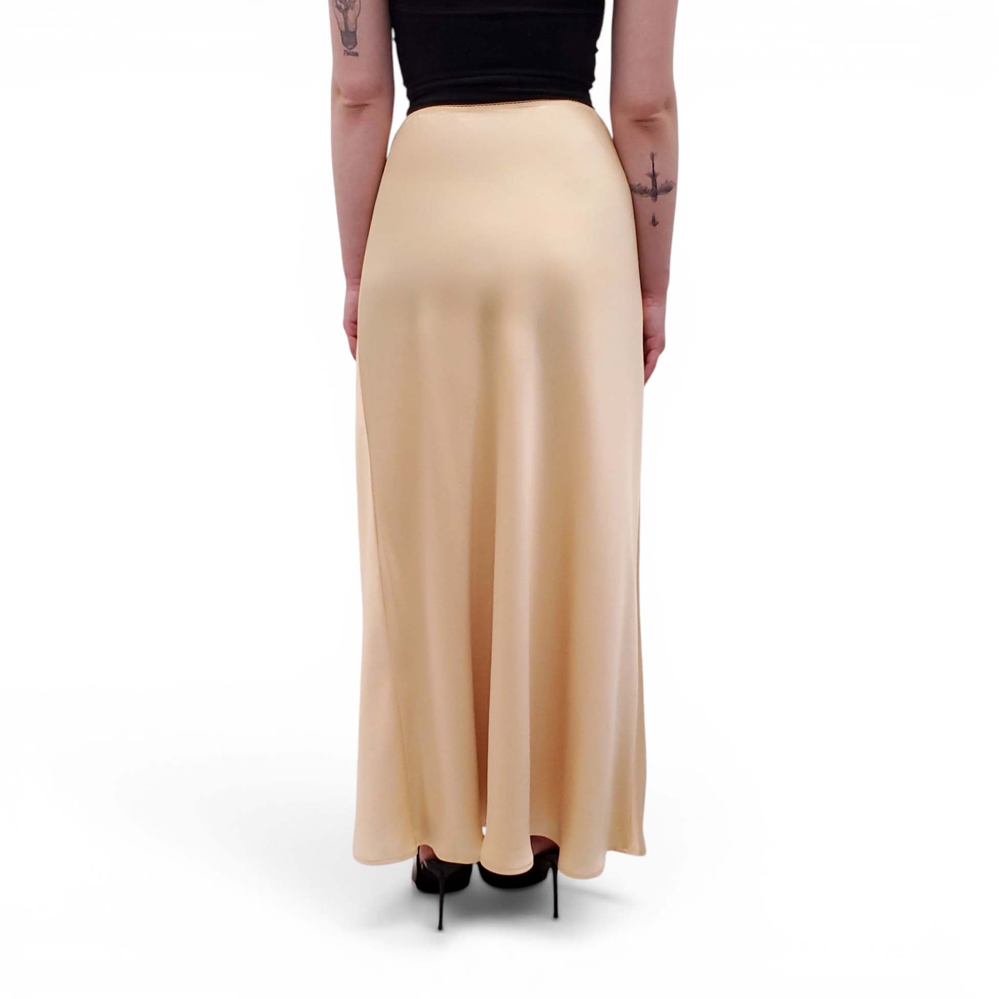 REFORMATION SATIN 'LAYLA' SKIRT - SIZE 10