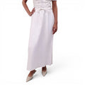 REFORMATION WHITE LINEN SKIRT - SIZE M