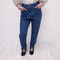 REJINA PYO LIGHT WASH 'ELISE' JEANS - SIZE 36