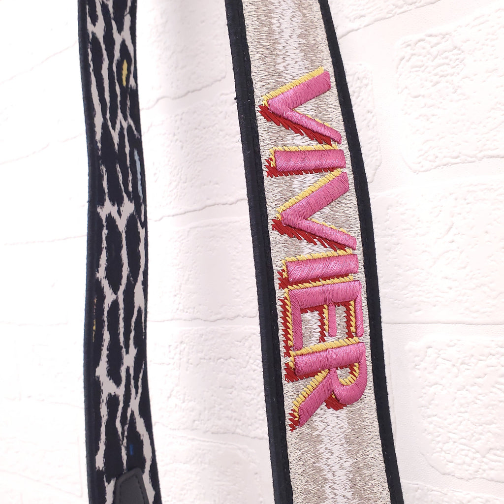 ROGER VIVIER BOWELS BAG WITH SEQUIN CROSSBODY STRAP