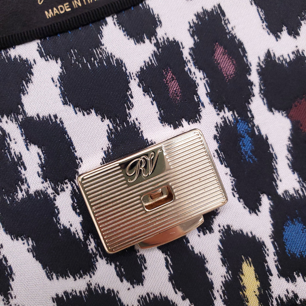 ROGER VIVIER BOWELS BAG WITH SEQUIN CROSSBODY STRAP