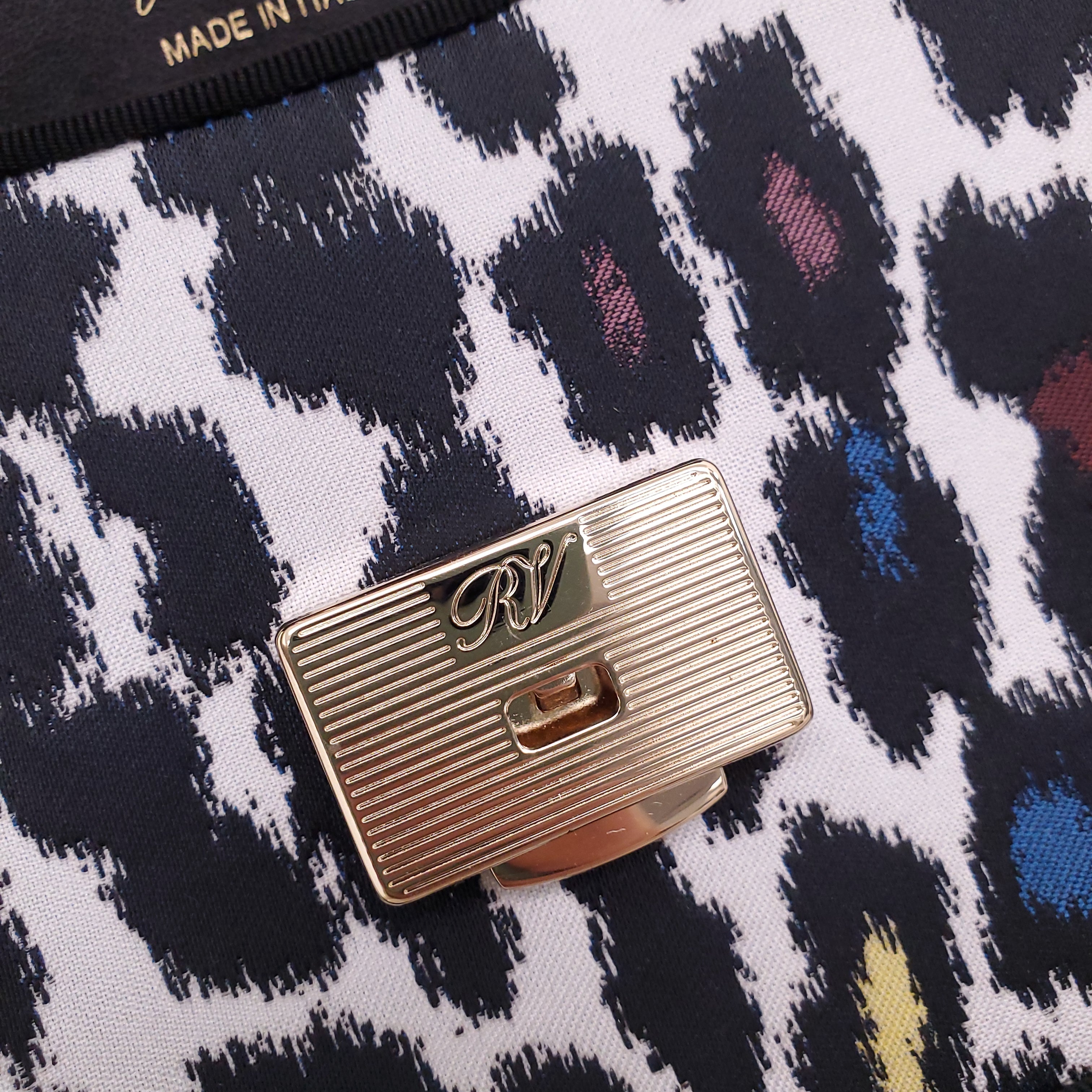 ROGER VIVIER BOWELS BAG WITH SEQUIN CROSSBODY STRAP