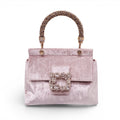 ROGER VIVIER VELVET CRYSTAL EVENING BAG