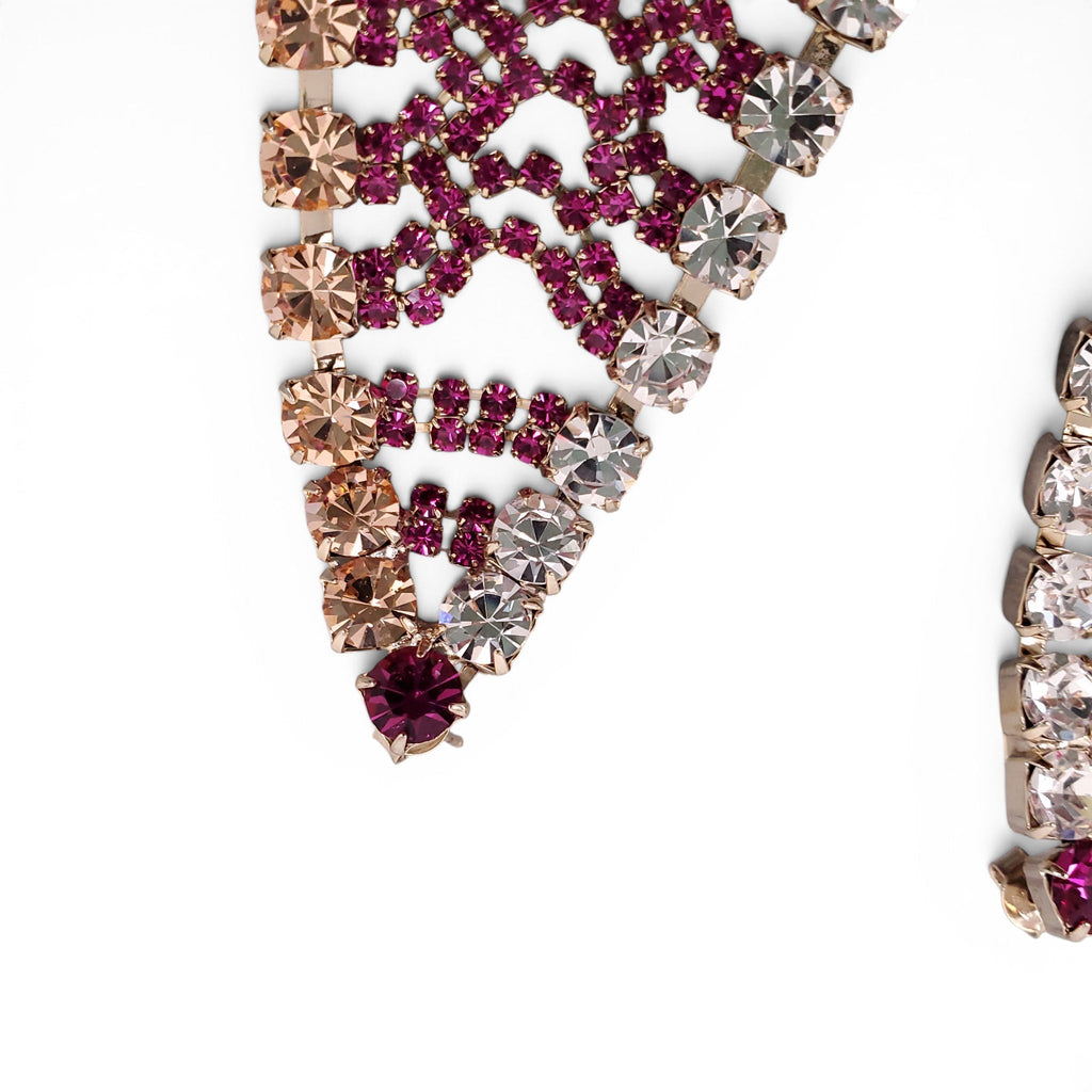 ROSANTICA CRYSTAL DROP EARRINGS
