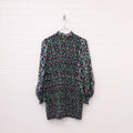 ROSEANNE FLORAL RUCHED DRESS - SIZE S