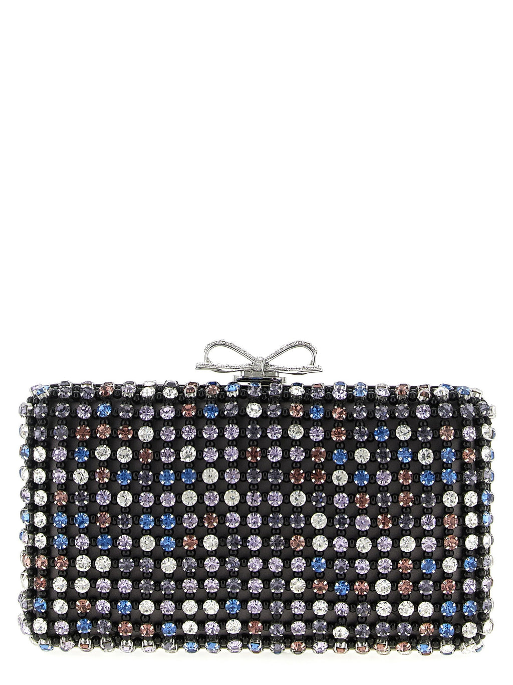 Self Portrait Women 'Multi Crystal Chainmail' Clutch