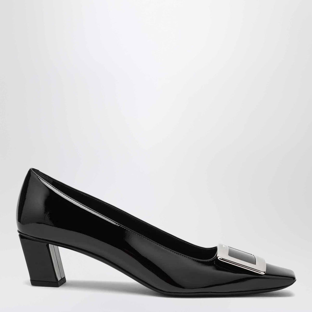 Roger Vivier Belle Vivier Patent Leather Black Decolletes Women