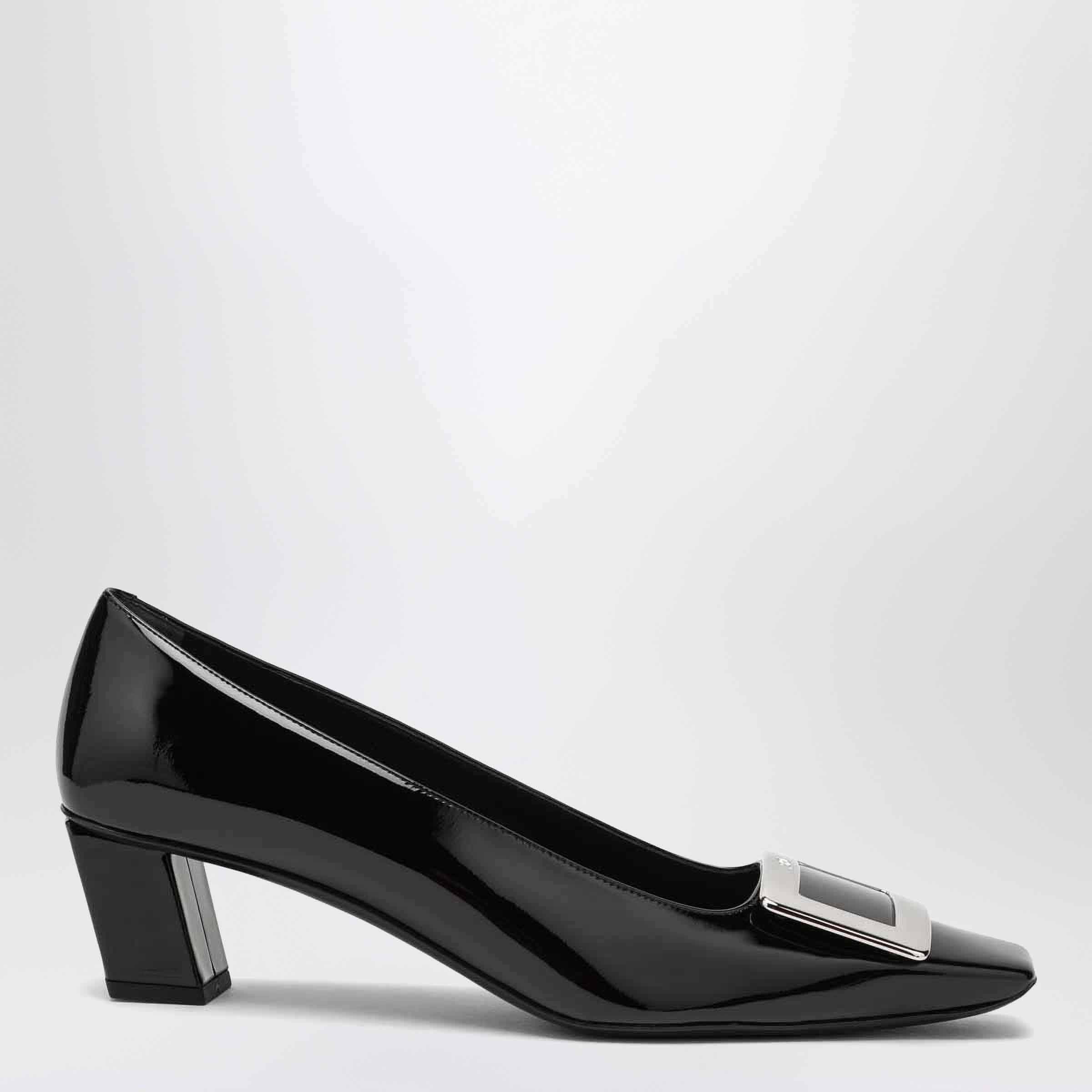 Roger Vivier Belle Vivier Patent Leather Black Decolletes Women