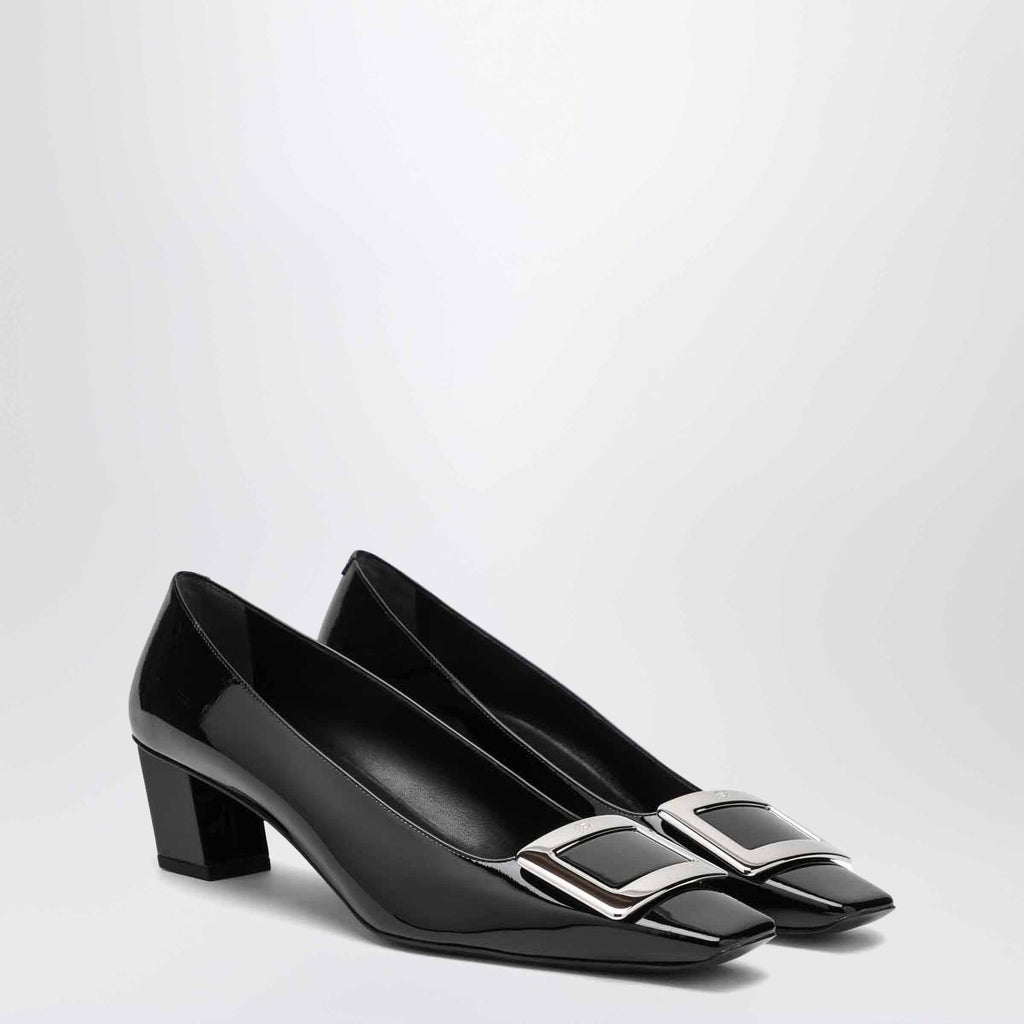 Roger Vivier Belle Vivier Patent Leather Black Decolletes Women